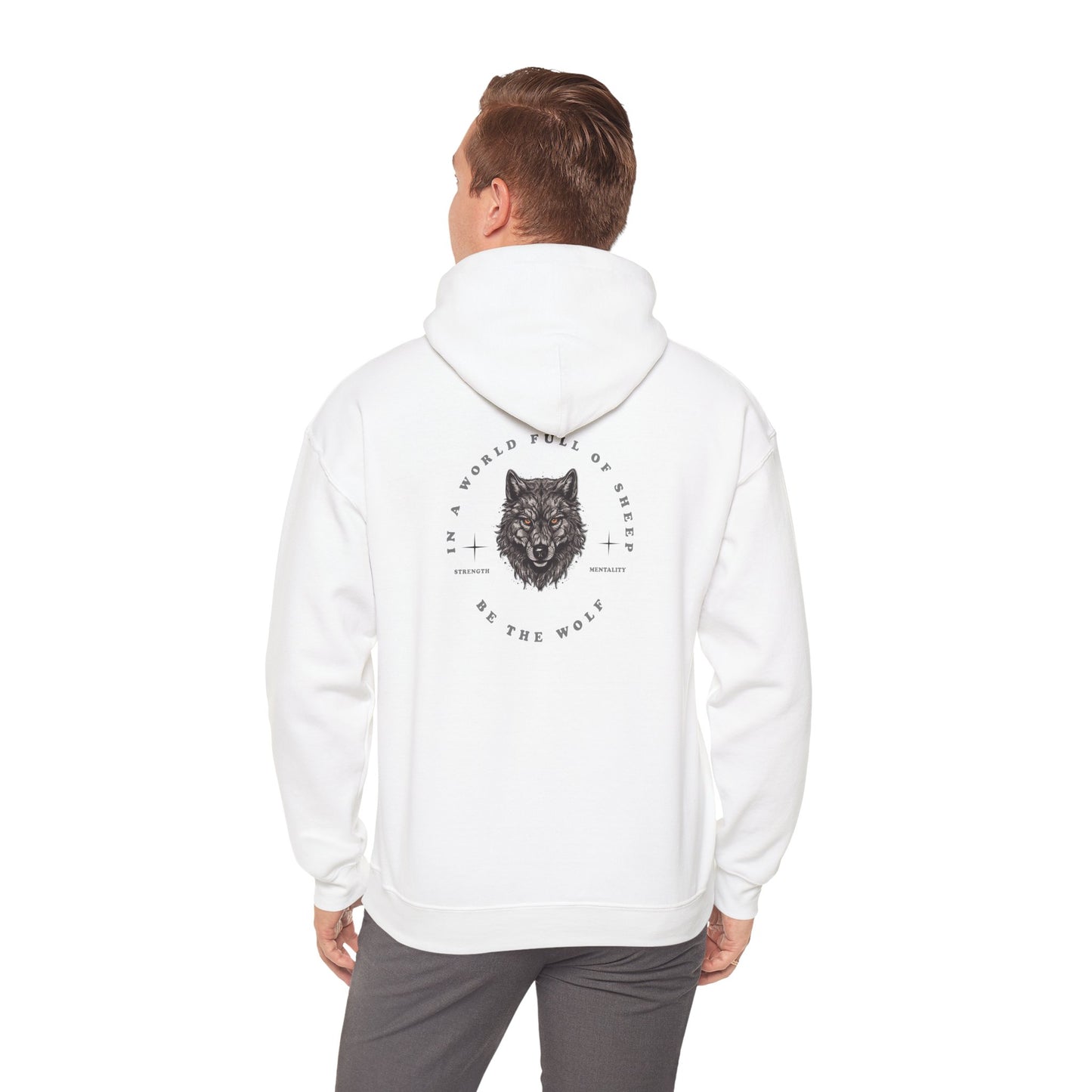 Wolf Mentality Hoodie – Be a Wolf in a World of Sheep