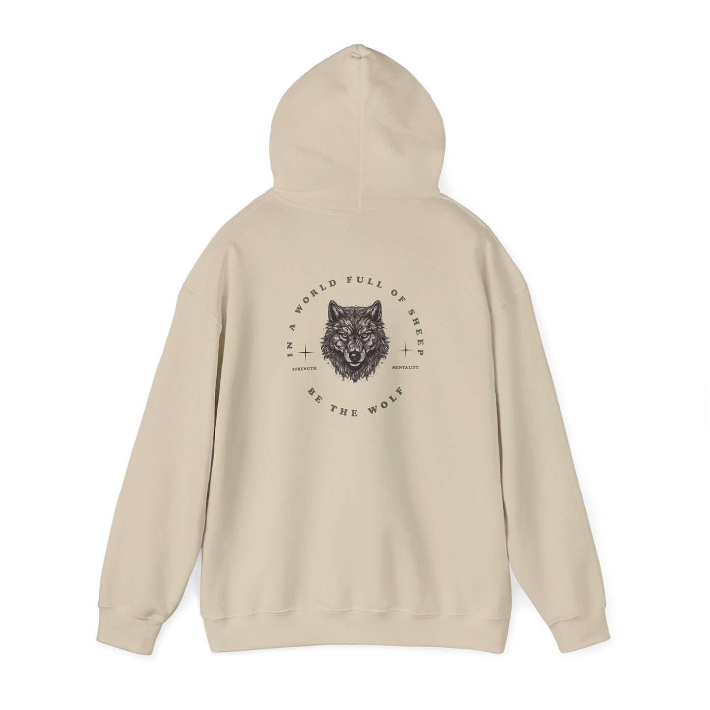 Wolf Mentality Hoodie – Be a Wolf in a World of Sheep